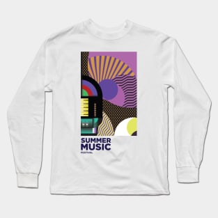 Summer Music Festival Long Sleeve T-Shirt